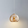 Hanging light pendant glass