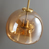 Hanging light pendant glass