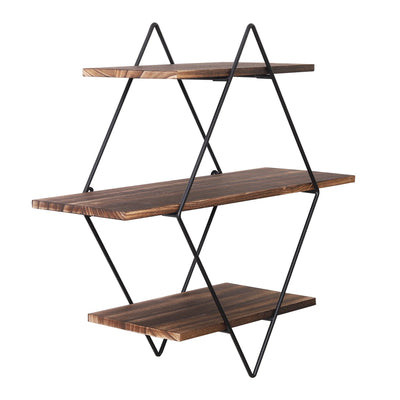 3 tier shelf home decor