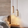 Natural Stone Silhouette Pendant Light