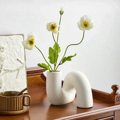 The Loop Ceramic Vase