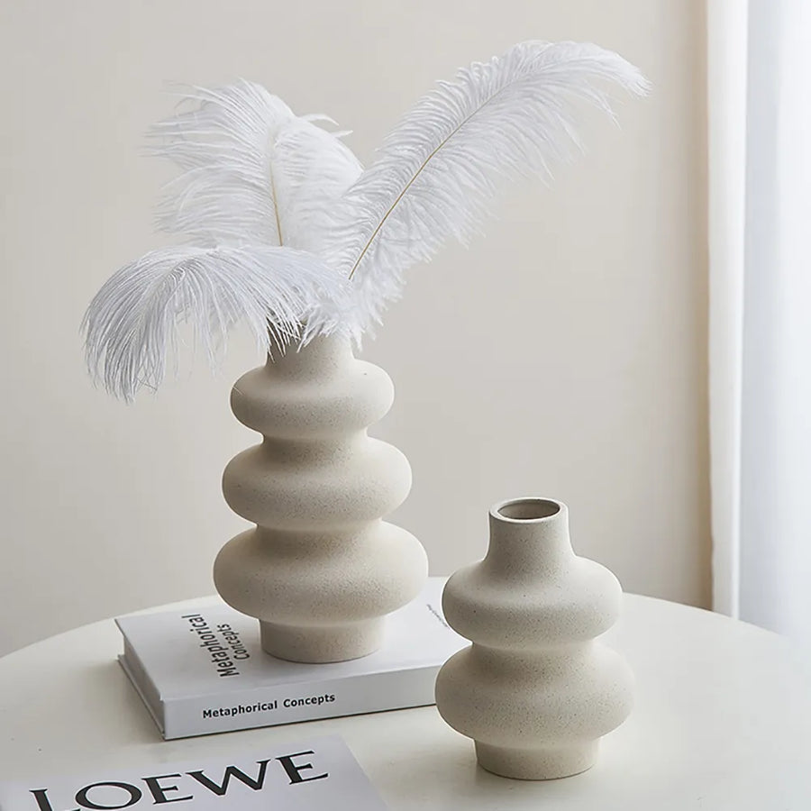 MH Wave Ceramic Vase