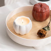 Ceramic Pumpkin Candle Jars