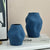 MH Abstract Ceramic Vase Blue