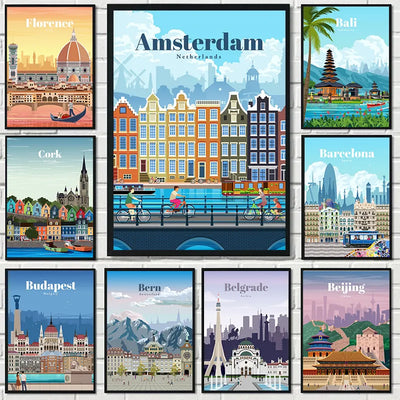 City Scape Prints