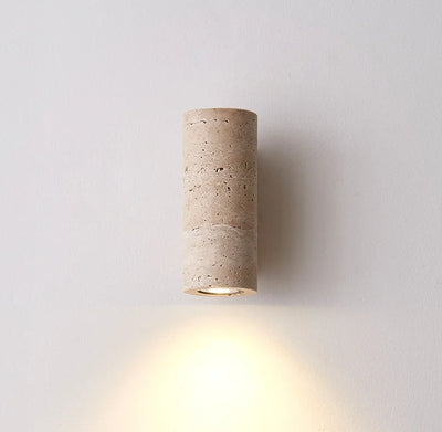 Natural Stone Wall Silhouette Pendant