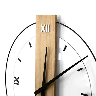 Minimalist Wooden Clock