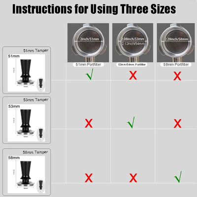 Calibrated Coffee Tamper