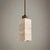 Natural Stone Square Pendant Light