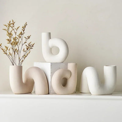 The Loop Ceramic Vase