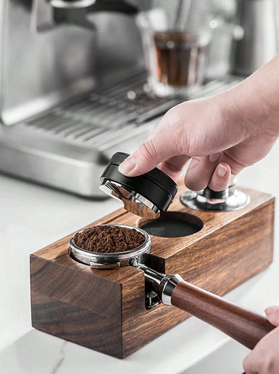 Walnut Espresso Station