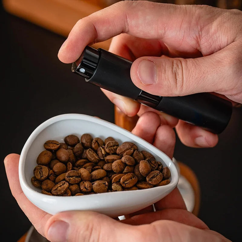 Coffee Bean Dosing Cup and Spray Bottle